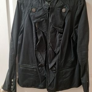 Lane Bryant dark navy blazer